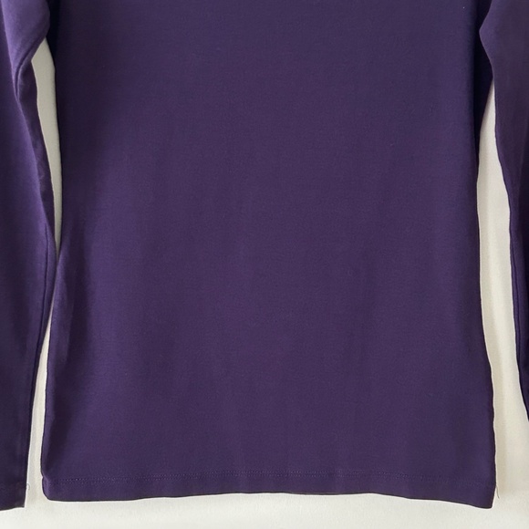 LOGG H&M 100% Cotton Purple Crewneck Long Sleeve Tee - Picture 3 of 16